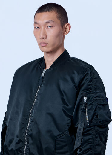 LN-CC® - Alpha Industries: MA-1 UV Oversidez Bomber Jacket - Black Alpha Industries MA-1 UV Oversidez Bomber Jacket Black alp0366005