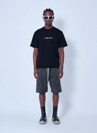 LN-CC® - Rick Owens DRKSHDW: Brad T-Shirt - Black Rick Owens DRKSHDW Brad T-Shirt Black drk0166016