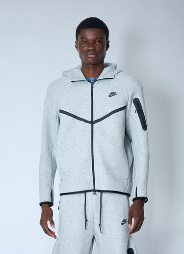 Re-Create Tech Hoodie Nike by Yaku Re-Create Tech Hoodie Grey nik0165012