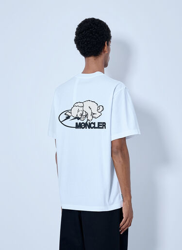 LN-CC® - Moncler x FRGMT Hiroshi Fujiwara: Logo Motif T-Shirt - White Moncler x FRGMT Hiroshi Fujiwara Logo Motif T-Shirt White mfr0166007