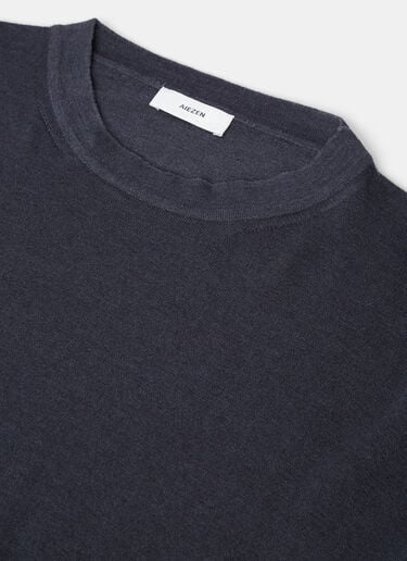 Aiezen Crew Neck Long Sleeved Top Grey aie0126005