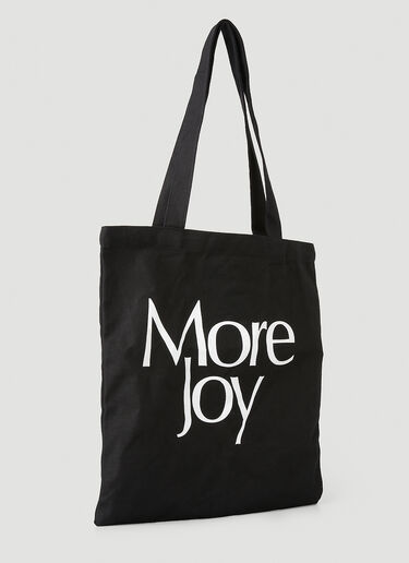 More Joy Logo Print Tote Bag Black mjy0347068