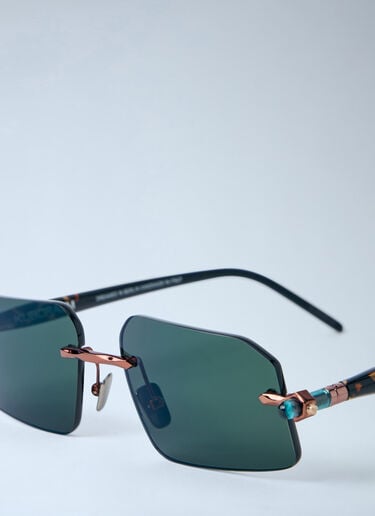 P64 Sunglasses Kuboraum P64 Sunglasses Green kub0364007