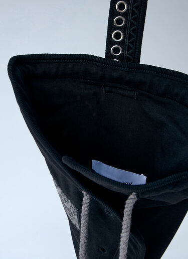 Kiko Kostadinov 하타 저지 크로스바디 백 블랙 kko0164011