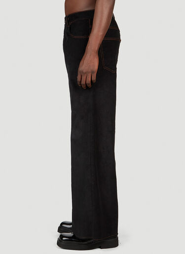 ワイドレッグコーデュロイパンツ Marni ワイドレッグコーデュロイパンツ ブラック mni0153011