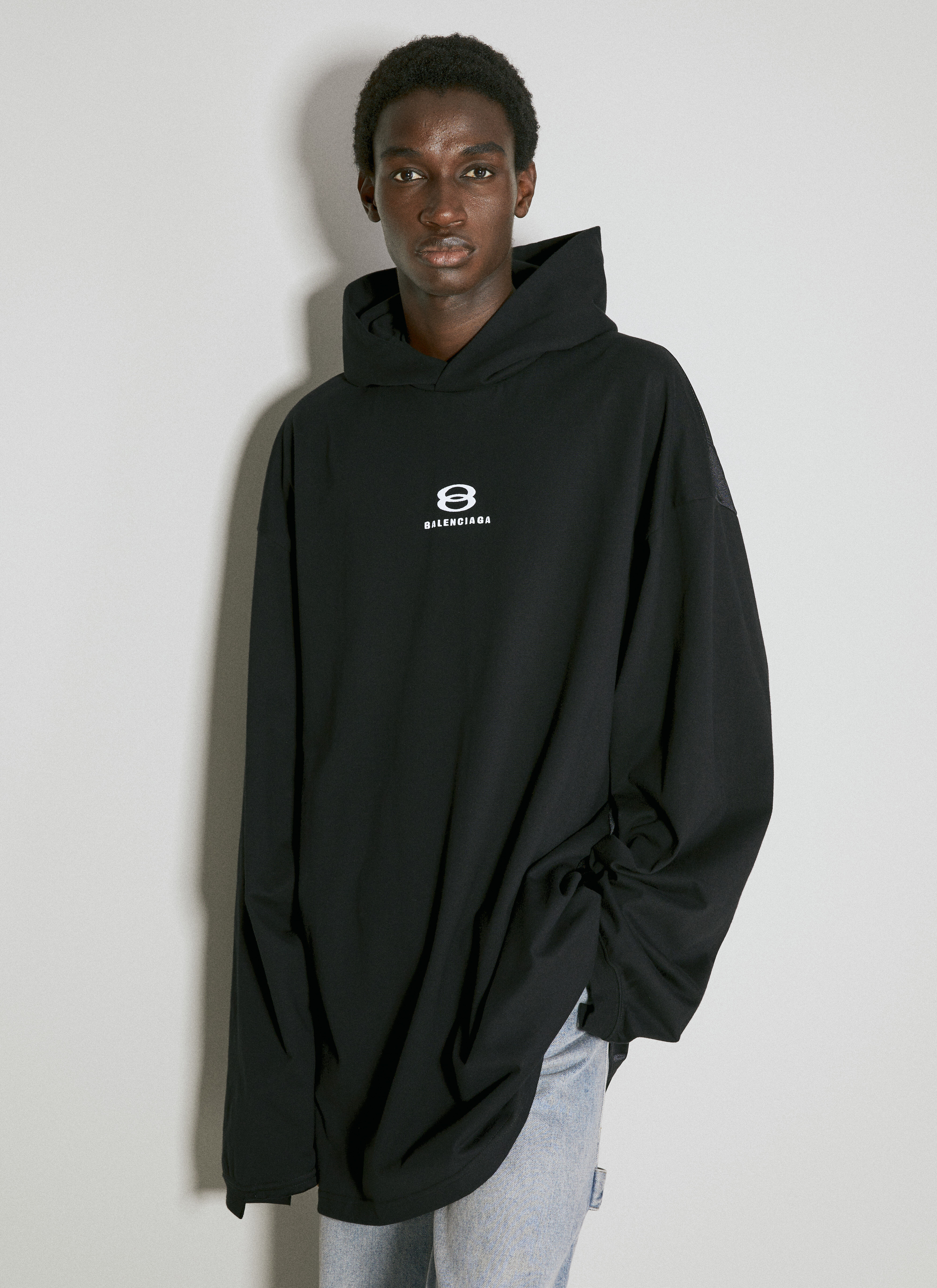 Balenciaga pullover hoodie on sale
