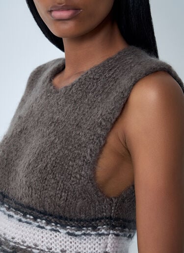 Pleaser Knit Tank OUR LEGACY Pleaser Knit Tank Brown our0262018