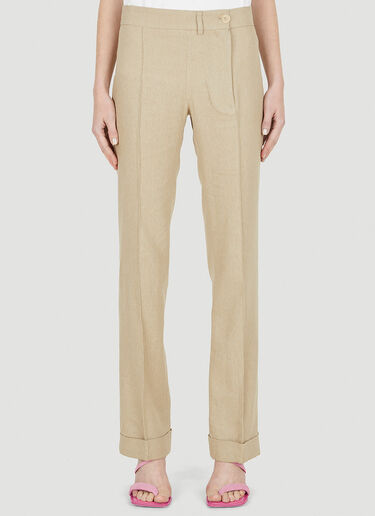 Le Pantalon Fresa Pants Jacquemus Le Pantalon Fresa Pants Beige jac0248029