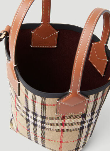 Burberry London Check Tote Bag Beige bur0253074