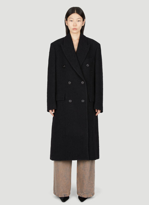 Rokh Boucle Coat Brown rok0254009