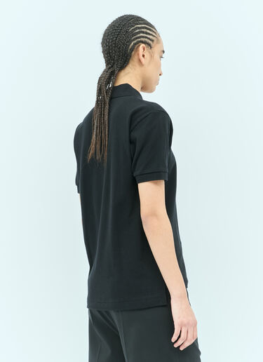 Comme Des Garçons PLAY 徽标贴饰 Polo 衫 黑色 cpl0355003