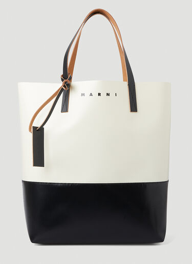 Marni Tribeca Shopping Bag White mni0148018