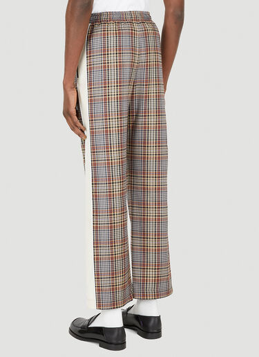 Ahluwalia Akin Check Pants Brown ahl0148002