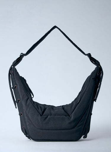 Lemaire Medium Soft Game Shoulder Bag Black lem0164023