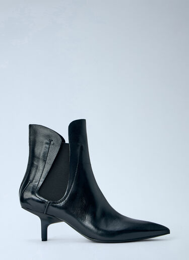 LN-CC® - Capasa Milano: Dorothy Point Boots - Black Capasa Milano Dorothy Point Boots Black cps0266003