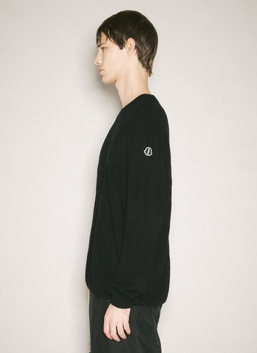 Moncler x Rick Owens Jumbo Crewneck Sweater Black mcs0358017