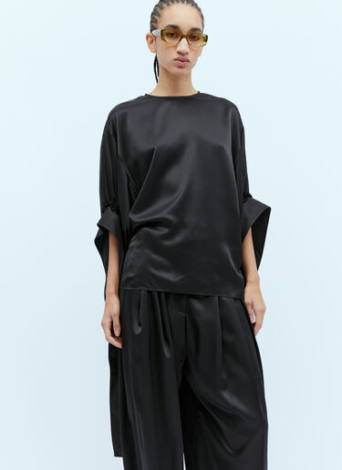 JW Anderson Tab Sleeve Top Black jwa0254002