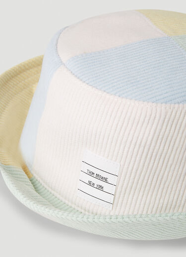 Corduroy Bucket Hat Thom Browne Corduroy Bucket Hat Pink thb0151046