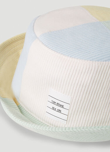 Thom Browne Corduroy Bucket Hat Pink thb0151046