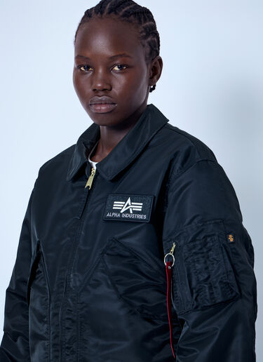 LN-CC® - Alpha Industries: CWU-45 Heritage Bomber Jacket - Black Alpha Industries CWU-45 Heritage Bomber Jacket Black alp0366002