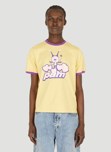 Marpi Love Ringer Tee P.A.M. Marpi Love Ringer Tee Yellow pam0347001