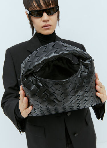 ミニホップ ショルダーバッグ Bottega Veneta ミニホップ ショルダーバッグ ブラック bov0255083