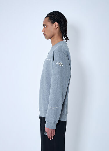 Moncler x FRGMT Hiroshi Fujiwara Logo Motif Sweatshirt Grey mfr0160058