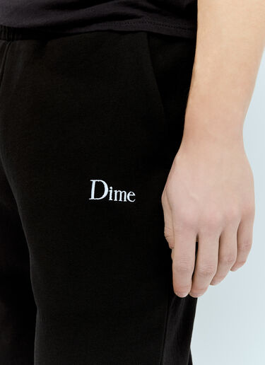 Dime 클래식 스몰 로고 트랙 팬츠 블랙 dmt0154020