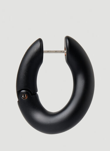 Balenciaga Loop Earrings Black bal0247122