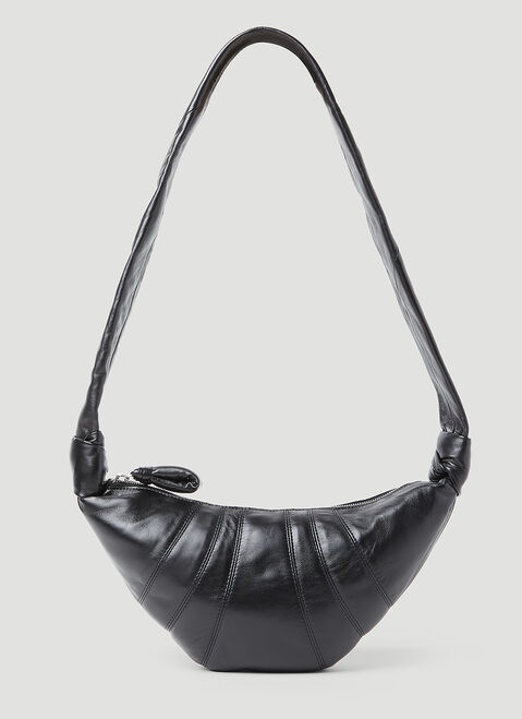 Lemaire Small Croissant Shoulder Bag Blue lem0254004