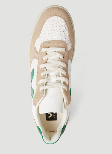 Veja V-10 Leather Sneakers Green vej0352022