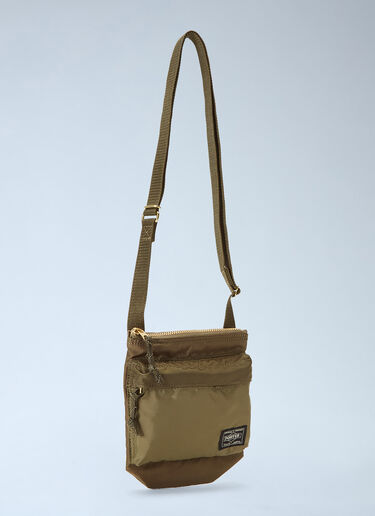 Porter-Yoshida & Co Logo Patch Crossbody Bag Black por0340007