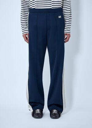 Wales Bonner Motion Track Pants Navy wbn0164004