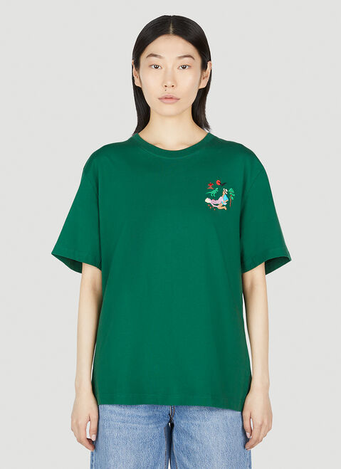 Carne Bollente Exploring Jurassic T-Shirt Pink cbn0354010