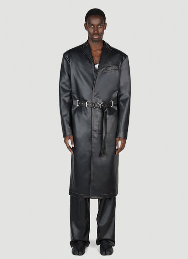 Y/Project Belted Coat Black ypr0152004