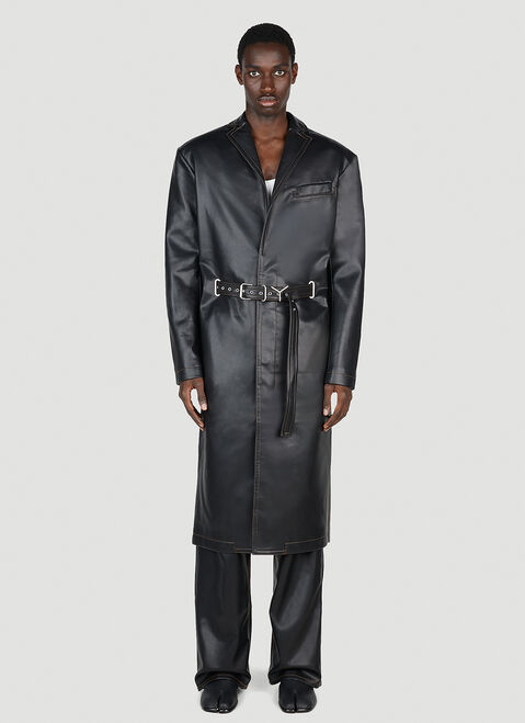 UNDERCOVER Belted Coat Black und0152012