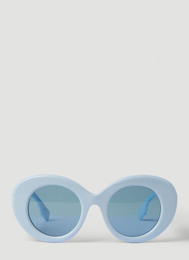 Burberry 오버사이즈 Lola 선글라스 블루 lxb0251006