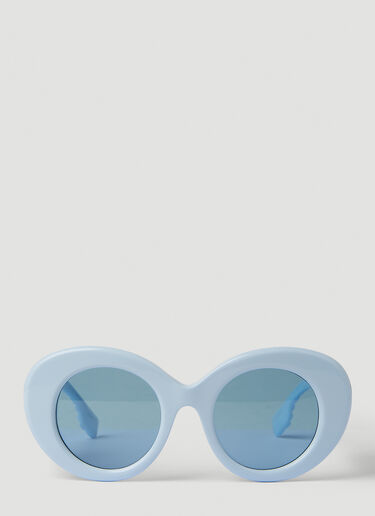 Burberry Oversized Lola Sunglasses Blue lxb0251006