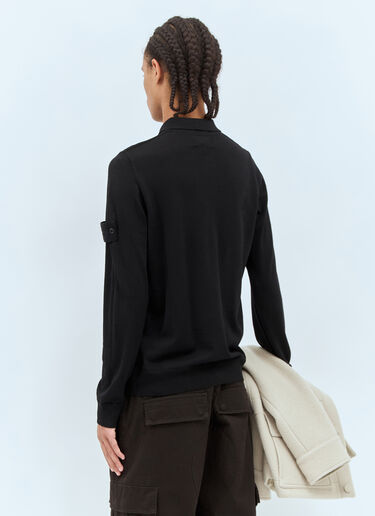 Stone Island Ghost polo 针织衫 黑色 sto0158010