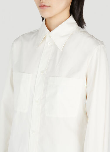 Lemaire Fitted Shirt White lem0252007