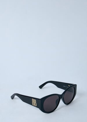 Balenciaga Nano Round Sunglasses Black bal0260018