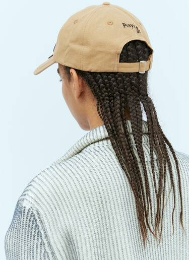 Demon Baseball Cap Praying Demon Baseball Cap Brown pry0354020