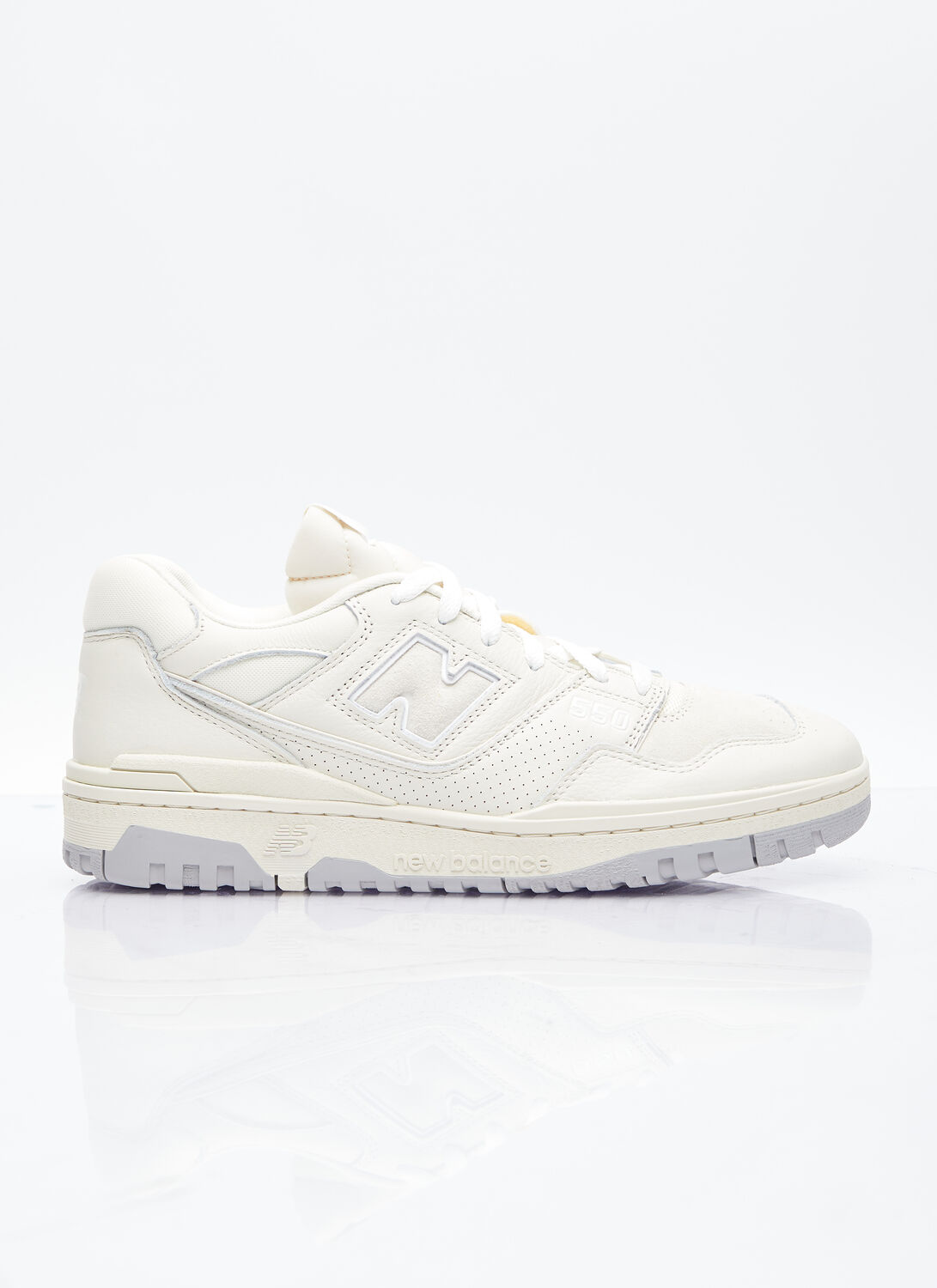 Shop New Balance 550 Sneakers In Cream