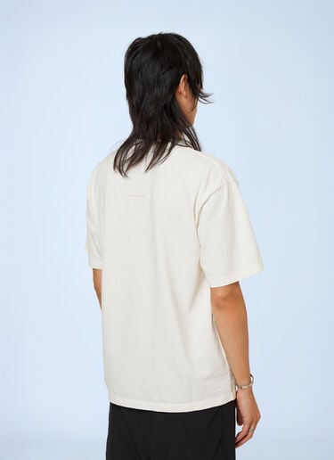 Logo Motif T-Shirt District Vision x Massimo Osti Logo Motif T-Shirt White dtm0163003