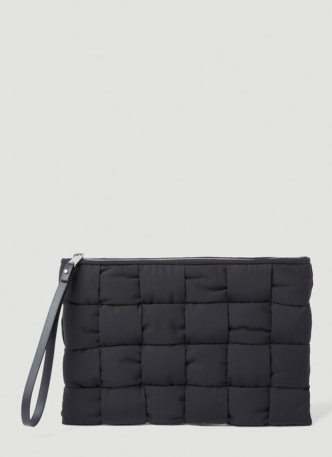 Dries Van Noten カセットスモールフラットポーチ ブラック dvn0154043