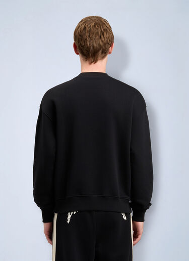 LN-CC® - Palm Angels: Bear Sweatshirt - Black Palm Angels Bear Sweatshirt Black pma0164075