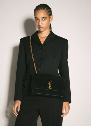 Saint Laurent Reversible Medium Kate Shoulder Bag Black sla0236036