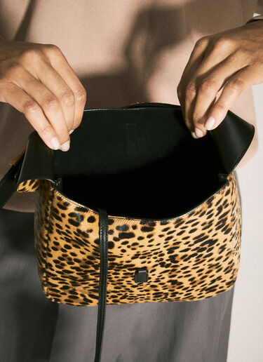 Saint Laurent Le 5 à 7 Small Shoulder Bag Brown sla0257112