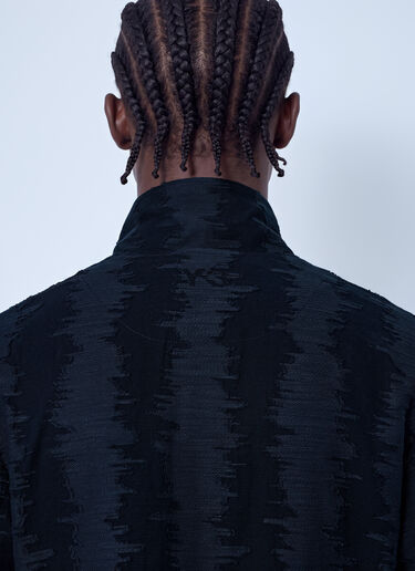 LN-CC® - Y-3: Deco Stitch Track Jacket - Black Y-3 Deco Stitch Track Jacket Black yyy0165015