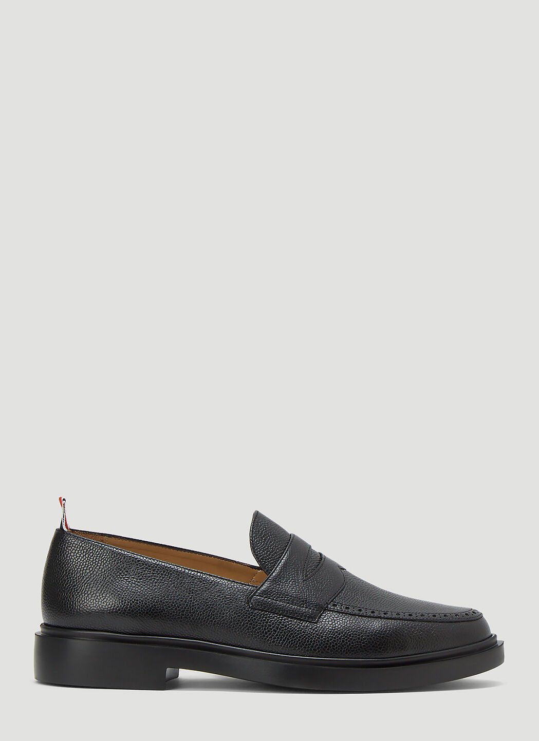 Thom Browne Slip-On Loafers Blue thb0155010